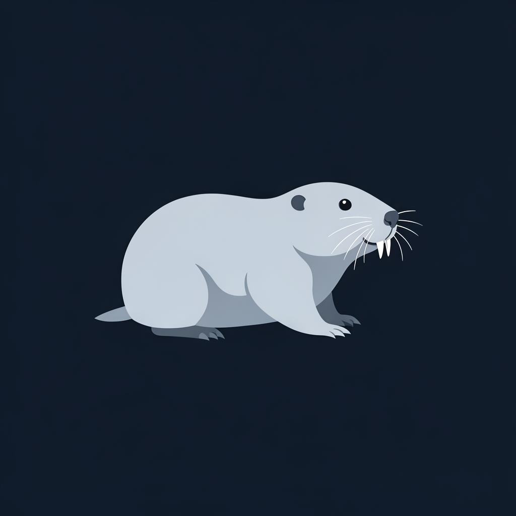 Pocket gopher illustration
